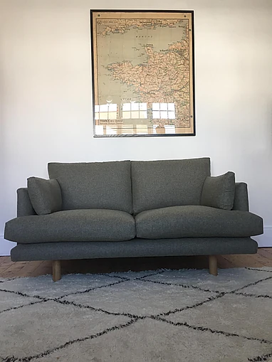 grey sofa